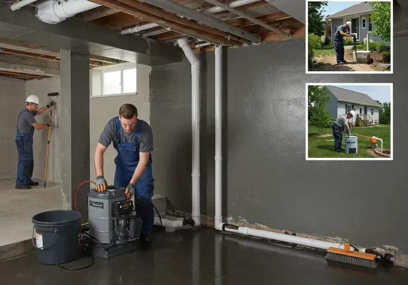 Basement Waterproofing and Flood Prevention process in West Columbia, SC